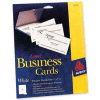 Avery® Business Card, 2" x 3-1/2", White, 250 Cards/Pack