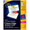 Avery® Two-Side Printable Business Card, 2" x 3-1/2", Ivory, 200 Cards/Pack