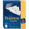 Avery® Business Card, 2" x 3-1/2", White, 2500 Cards/Pack