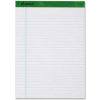 Esselte&#174; Recycled Legal Pad, 8-1/2&quot; x 11-3/4&quot;, Wide Ruled, White, 50 Sheet/Pad, 12 Pads/Pack
