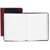 Boorum & Pease® Account Book, Record Ruled, 9-5/8" x 7-5/8", Black Cover, 300 Sheets/Pad