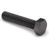 1/4-20 x 6" Hex Tap Bolt - Grade 5 - Steel - Zinc Clear Trivalent - Full Thread - UNC - Pkg of 5