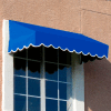 Awntech EF24-8BB, Window/Entry Awning 8' 4 -1/2" W x 4'D x 2'H Bright Blue
