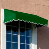 Awntech EF2442-10F, Window/Entry Awning 10-3/8'W x 2'H x 3-1/2'D Forest Green