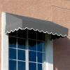 Awntech EF2442-8G, Window/Entry Awning 8' 4-1/2" W x 3' 6"D x 2'H Gray