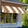 Awntech EF1836-3WLTER, Window/Entry Awning 3-3/8'W x 1-1/2'H x 3'D White/Linen/Terra Cotta