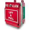 Edwards Signaling, MPSR2-S45W-GE, Double-Action, Spst, Cat 45 Key Reset, Weatherproof