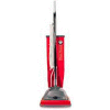 Sanitaire® 9-1/2 Qt. Commercial Upright Vacuum W/ Allergen Filtration, Red/Gray - EUKSC688A