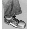 Ellwood Safety Women's Steel Toe Guards, Quick Fastener & Web Strap, 4"W, 1 Pair