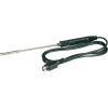 Extech 850189 Air Temperature RTD Probe, Type K, Stainless Steel, 4"L