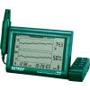 Extech RH520B Humidity+Temperature Chart Recorder W/Detachable Probe, Green, Universal AC