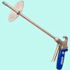 Exair 1299-12-CS, Soft Grip Safety Air Gun W/Mini Super Air Nozzle, 12" Ext. & Chip Shield, Zinc