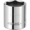 Expert E030950 3/8" Drive Socket, 1-9/64" Overall Length, 21mm