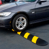 GNR® Easy Rider® Yellow-Striped Parking Lot Speed Bump - 48"L