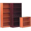 Offices To Go™ 1 Shelf Bookcase in Mahogany - Executive Modular Furniture