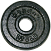 Iron Disc Weight Plate, 1.25 lb., 1-inch bar