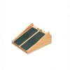 Wooden 5-Level Incline Board, 14" x 18" Surface