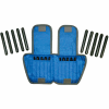Cuff® Adjustable Adult Ankle Weight, 10 lb., Blue