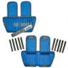 Cuff® Adjustable Adult Ankle Weight, 10 lb., Blue, 1 Pair