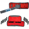 Cuff® Adjustable Adult Wrist Weight, 4 lb., Red, 1 Pair