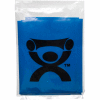 CanDo® Low Powder Pre-Cut Exercise Band, Blue, 48"L Strip, 1/Pack