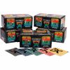 CanDo® Low Powder Pre-Cut Exercise Band, 48"L Strips, Box of 40, 5 Color Set
