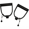 CanDo® Hold-Rite Foam Padded Handles For Exercise Band/Tubing, 1 Pair