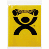 CanDo® Latex Free Pre-Cut Exercise Band, Yellow, 48"L Strips, 1/PK