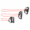 CanDo® Exercise Tubing with Handles, Full Body Set -18", 36", 48"), Red, 3/Set