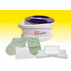 WaxWel® Paraffin Bath with 6 lb. Citrus Paraffin, 100 Liners, 1 Mitt and 1 Bootie