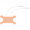 Freedom-Stim Dysphagia Electrodes with Lead Wires, Tan Foam, 2" x 3.5" Butterfly, 12/Pack