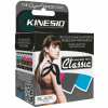 Kinesio® Tex Classic Kinesiology Tape, 2" x 4.4 yds, Black, 6 Rolls