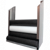CanDo® Foam Roller Wall-Mount Storage Rack - 36"L x 10"W x 40"H