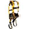 FallTech® 7035L Journeyman 3-D Full Body Harness, 3 D-rings, Size Large