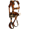 FallTech® 7081BS ComforTech® 3-D Full Body Harness, 3 D-rings, Size SM/M