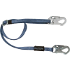 FallTech® 8209 4' to 6' Restraint Lanyard, Adjustable Single Leg, with 2 Snap Hooks