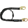 FallTech® 8246 Heavyweight 6' Shock Absorbing Lanyard, Single Leg, with 2 Snap Hooks