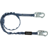 FallTech® 8259 6' Tubular Web Lanyard, Single Leg, with 2 Snap Hooks