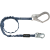 FallTech® 82593 Internal 6' Shock Absorbing Lanyard, Single Leg, with 1 Snap Hook& 1 Rebar Hook