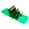 Fancort Universal Rack-All Model Ra-18, Green Static-Dissipative, 25 Slots - Pkg Qty 10