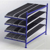 UNEX FC99SKW48964-A Flow Cell Presentation Gravity Rack Add-On, 48"W x 96"D x 72"H