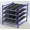 UNEX FC99SKW60724-S Flow Cell Presentation Gravity Rack Starter, 60"W x 72"D x 72"H