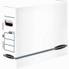 Fellowes 00650 x-Ray Box, x-Ray Film Jacket Size Box, 19-3/4"L x 5-1/4"W x 15-3/4"H, White/Blue - Pkg Qty 6