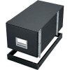 Fellowes 15602 Metal Base, Legal Box, 16-7/8"W x 25-3/8"D x 2-1/2"H, Black