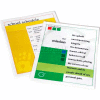 Fellowes® Self-Adhesive Laminating Sheets, Letter Size, 3 mil, 10 Pack - Pkg Qty 20