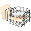Fellowes® Wire Triple Tray with Sorter