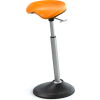 Safco® Mobis® II Active Sit-Stand Perching Stool - Citrus - Focal™ Series