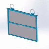 Sun Netra Ct 800 Fs-4525 Window Pane Filter, 10 Pack