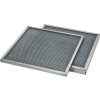 24"W x 12"H x 2"D Aluminum Mesh MERV 4 Air Filter - Global Industrial™ - Pkg Qty 6