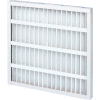 Global Industrial Standard Capacity Pleated Air Filter, MERV 8, Self-Supported, 20"Wx14"Hx2"D - Pkg Qty 12